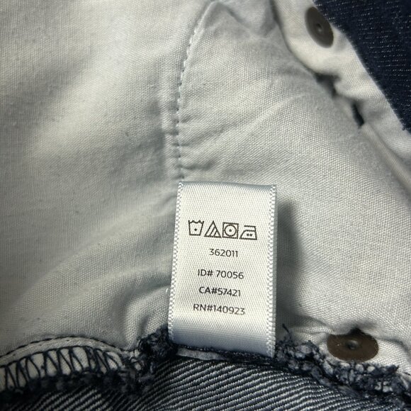 Loft Jeans Womens 2 (28x25) Modern Kick Crop Mid Rise Dark Wash Stretch Mid Rise - Picture 14 of 14